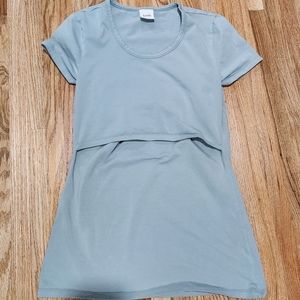 Boob design organic nursing top